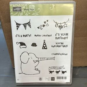 Stampin up new stamp set